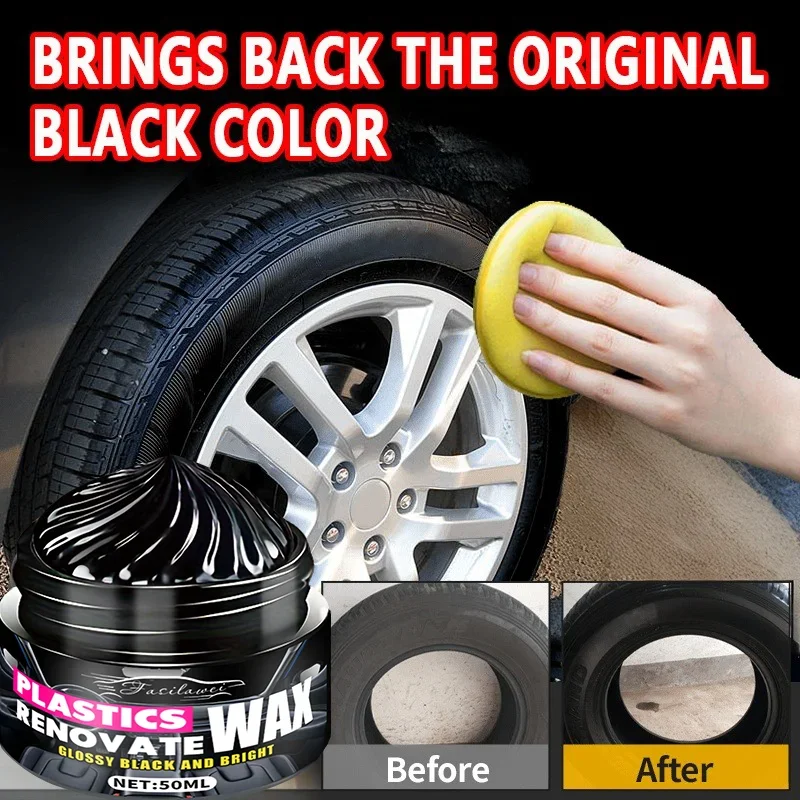 

Fasilawei Tire Repair Cream и Gloss Wax — формула нанозащитного покрытия восстанавливает темно-черный блеск, защищает от УФ-лучей,