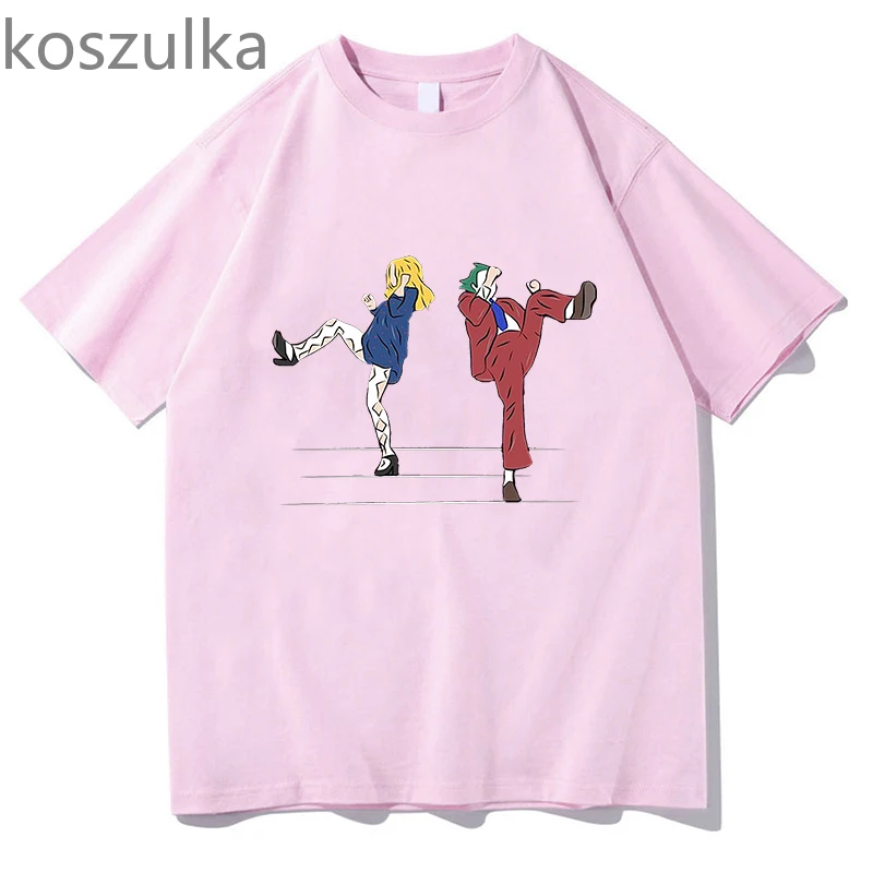 Joker Folie A Deux T-Shirts Summer Mens Vintage T shirts Women Kawaii Cartoon Graphic Hoodie Hip Hop Winter Warm Unisex  Tops