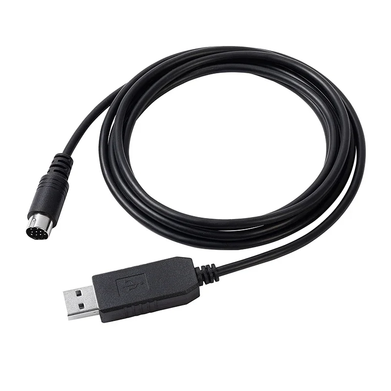SCU-20 USB to Mini Din 10 Pin PC Connection Cable for Yaesu Radio FTM-100D/DE/DR FTM-200D FTM-300DR/DE FTM-400D/DE/DR WIRES-X