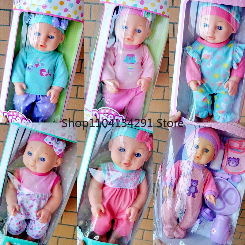 

Оригинальная кукла Playhouse с закрытыми глазами для купания, питья и смены одежды — подарочный набор детских игрушек