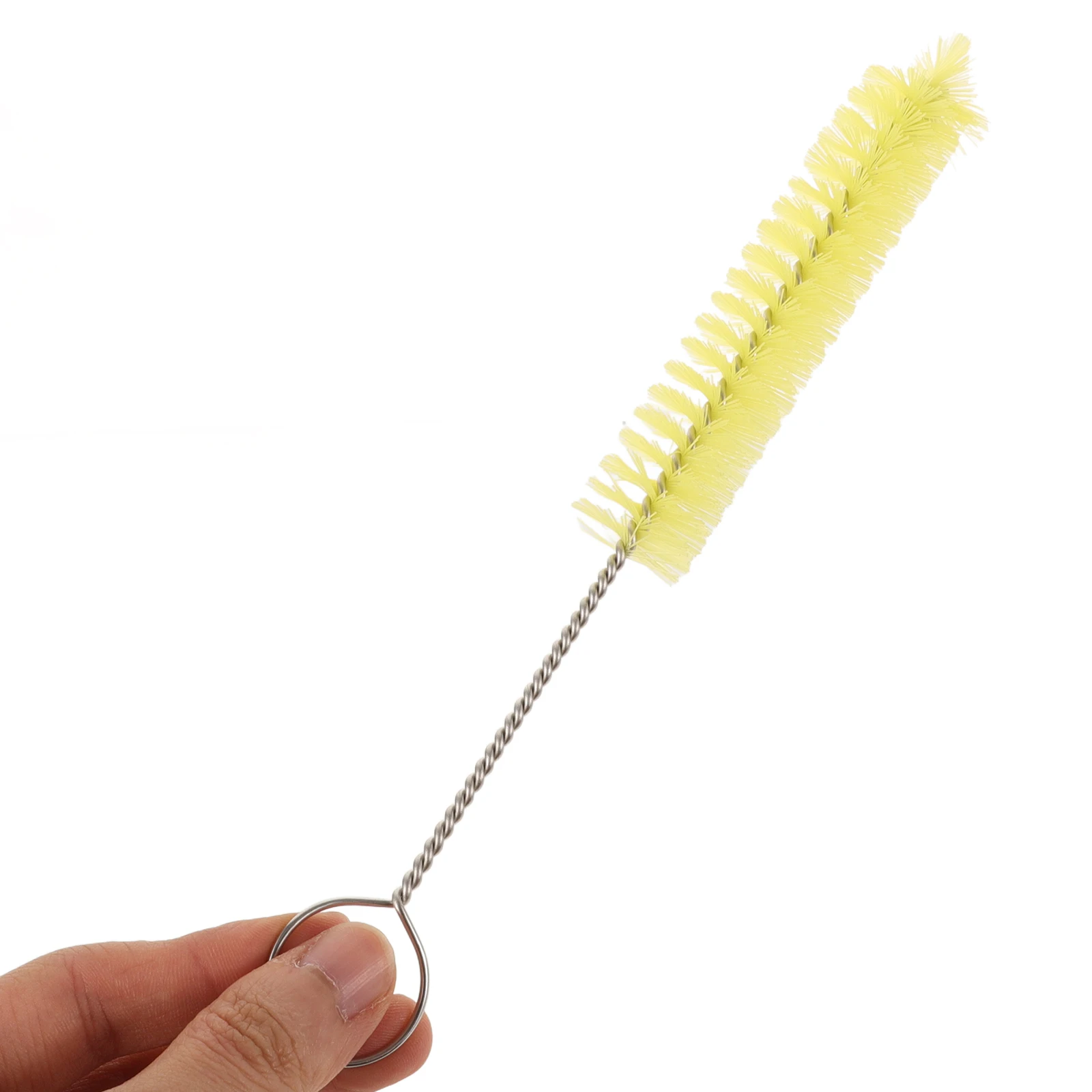 

2pcs Tube Cleaning Brush Set Dual Head Spring Hose Piping Clog Remover Stainless Steel Nylon Long Cleaner Easy Use Tool