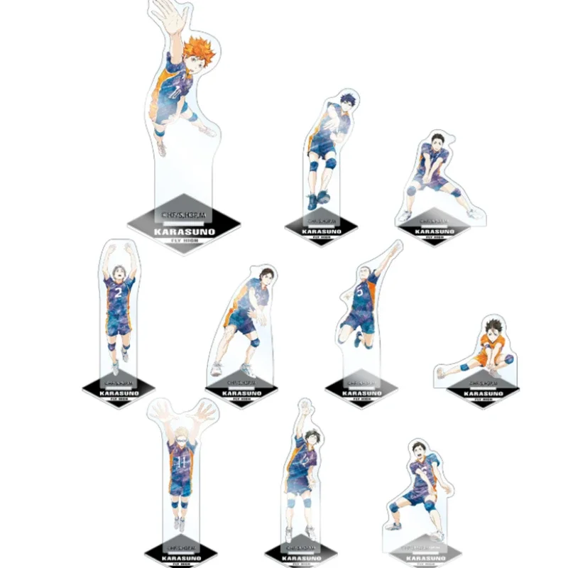 

Игра Daichi Sawamura Yu Nishinoya Tobio Kageyama Shoyo Hinata Фигурка Кукла Аниме Акриловая Подставка Модель Косплей Игрушка для Подарка