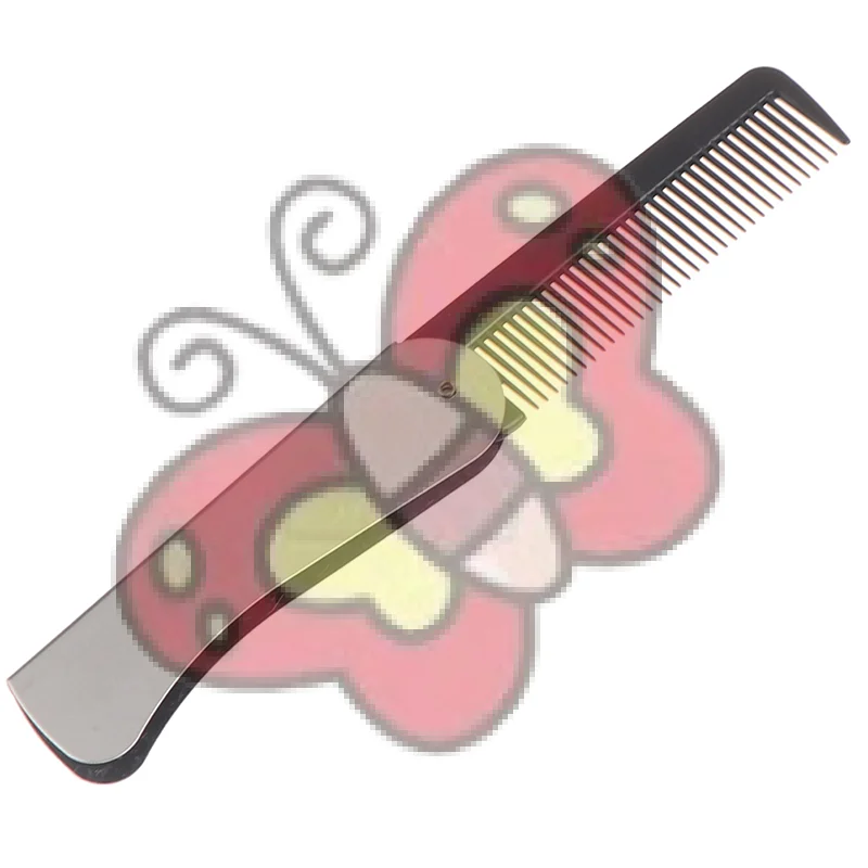 

1PC Foldable Portable Hair Comb Brush - Massage Hairdressing Tool for Convenient Grooming