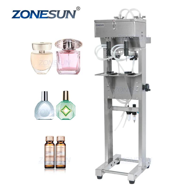 

ZONESUN ZS-YTZL2 Vacuum Liquid Perfume Filling Machine Milk Water Eyewash Cosmetics Beverage Filler Bottle Filling Equipment