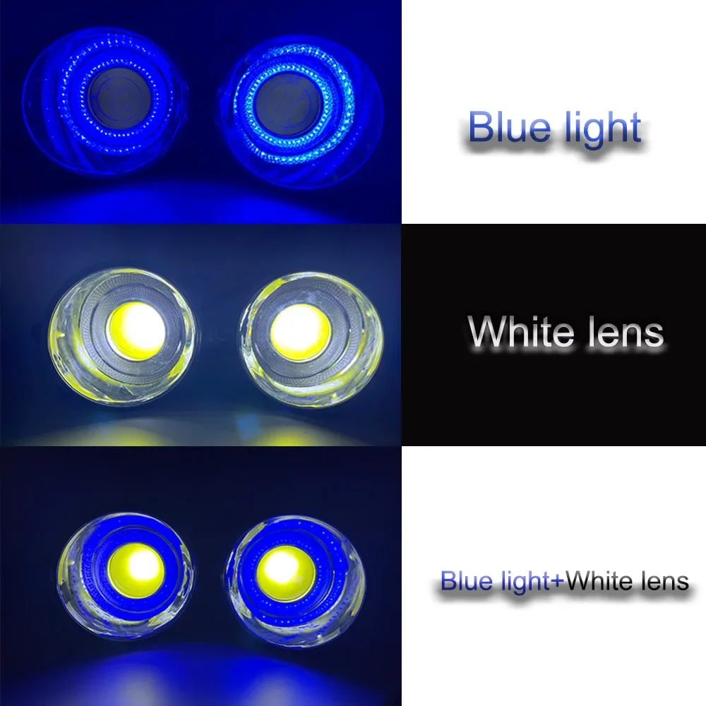 Car LED 3.5Inch For TOYOTA Two-Tone General Foglight Daytime Running Light Driving Lamp Wire Group Ballast