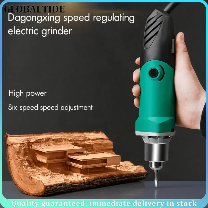 6 Position Variable Speed High Power Electric Engraver Drill Wood Carving Polishing Machine Rotary Tool With Flexible Shaft