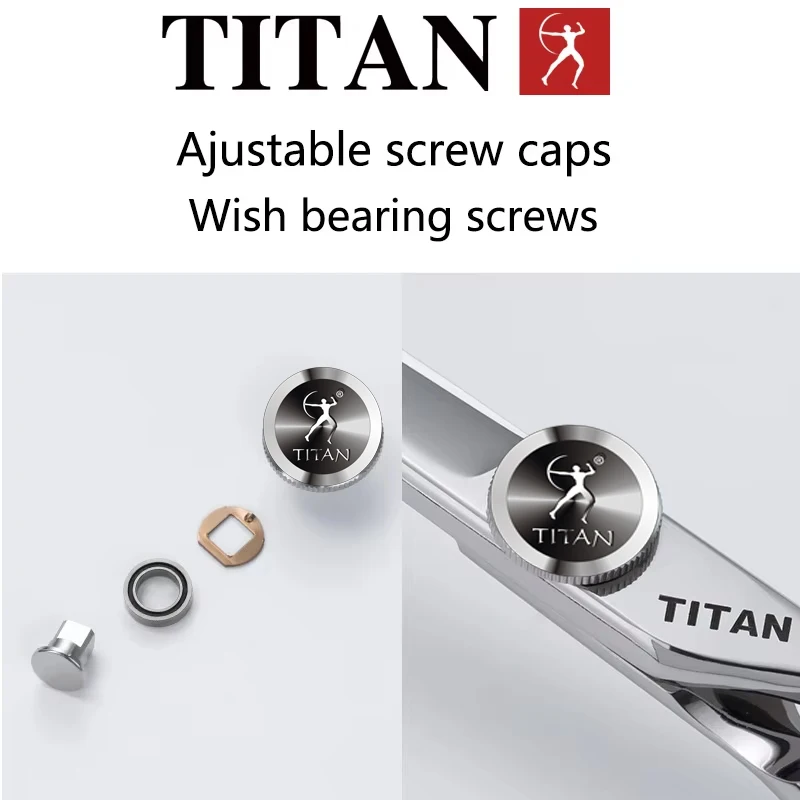 Titan Hair Scissors Barber Tool Professional Cutting Hairdressing Scissors 5.5/6.0/6.5 Inch VG10 Steel