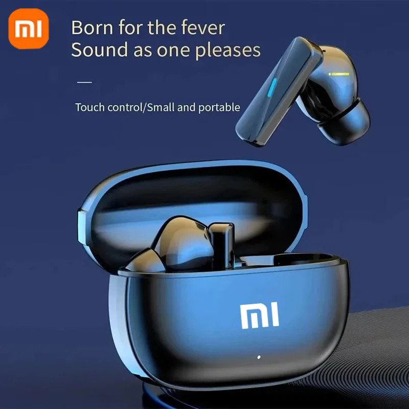 Xiaomi Wireless Bluetooth Earphones TWS Sports Headphones Earbuds Dual HD Mic Headset LED Display Gaming Earphone For IOS NEW