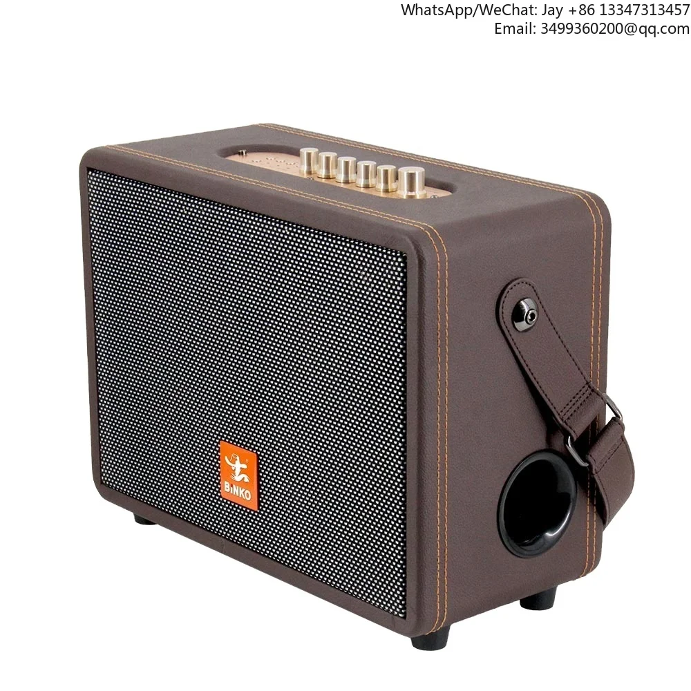 

Высококачественная профессиональная портативная колонка для путешествий, активная беспроводная колонка для вечеринок на открытом воздухе с микрофоном