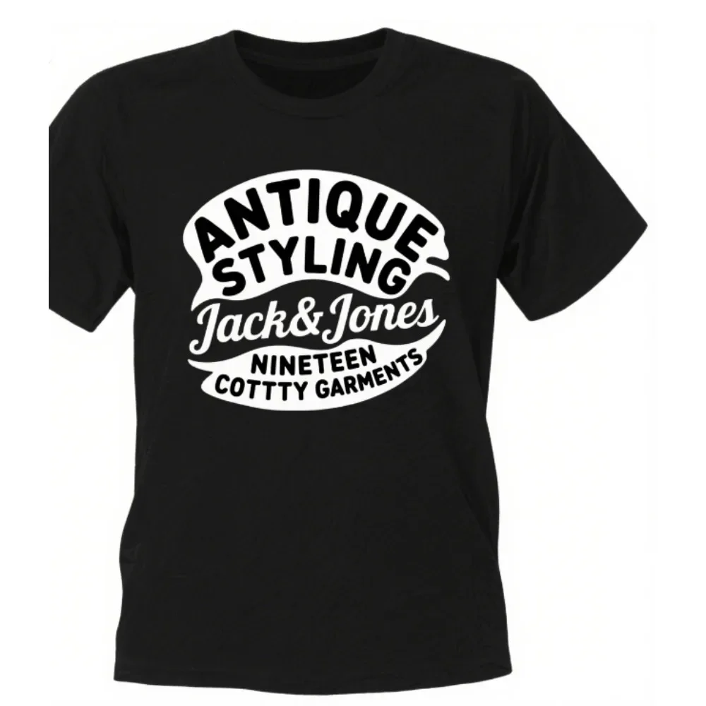 

Trend Summer New Jack & Jones Brand's New Summer Trend: Short-sleeved Printed Cotton T-shirts for Both Men and Women