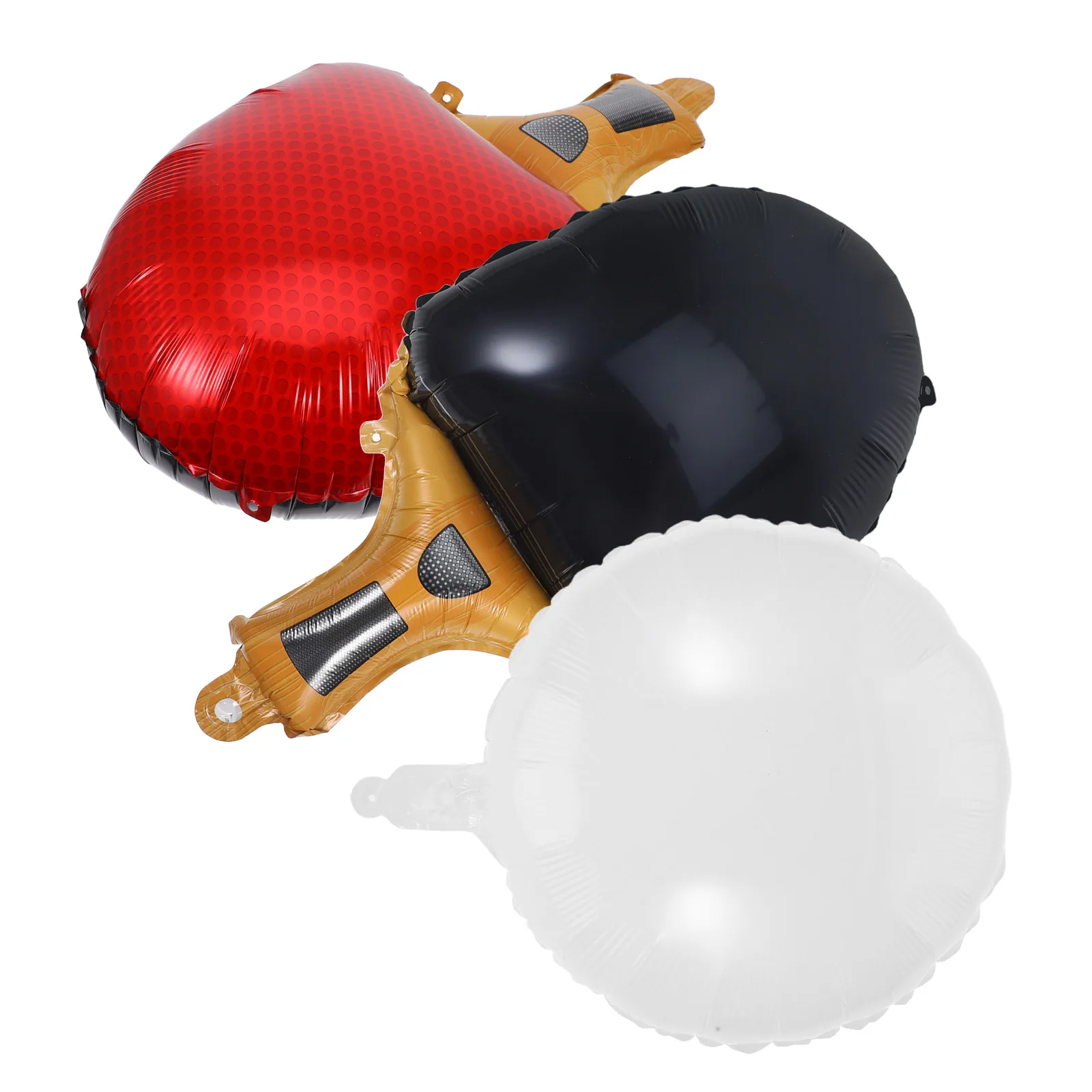 

Table Tennis Balloons Sport Party Decorations Racket Shaped Aluminum Film Balloons for Birthday Badminton Match Lightweight