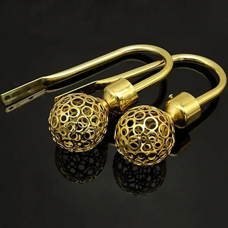 جديد 2025 ستارة أنيقة كبيرة عقد الظهر ربطة معدنية شرابة الذراع هوك حلقة حامل U على شكل نافذة مستديرة الجدار الديكور شماعات #4