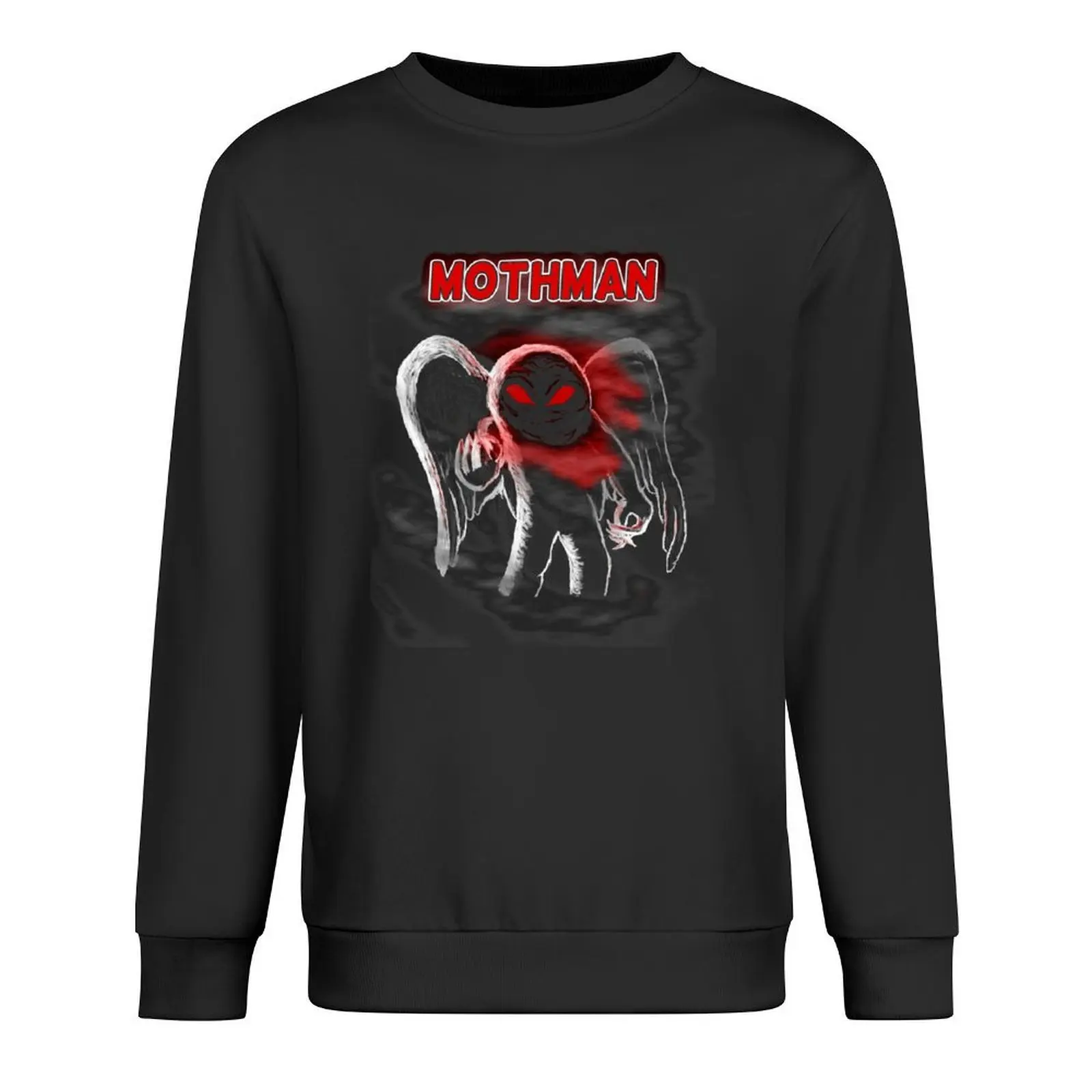 

Mothman in Fog Pullover korean style clothes tracksuit men autumn men's clothing new sweatshirt