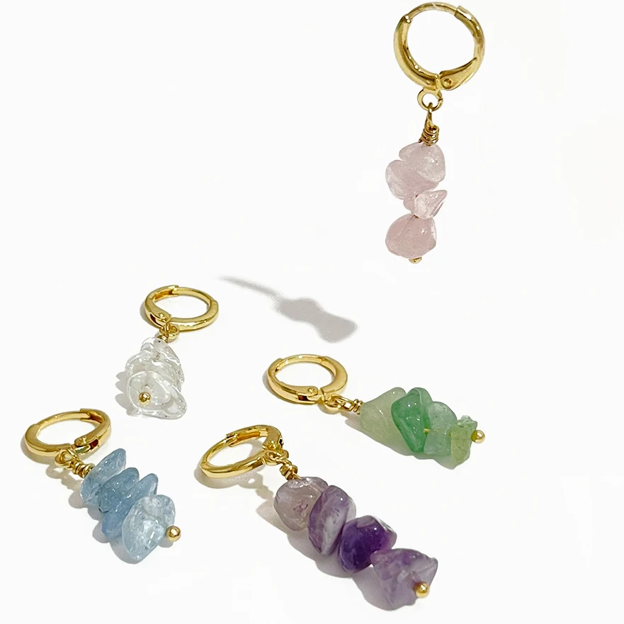 Fransck Herval Bijoux Pourquoi ces boucles d'oreilles en pierres naturelles sont-elles devenues un incontournable boho