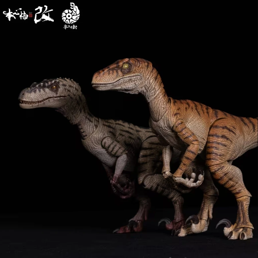 Nanmu studio 1/12 Raptor 2.5 version Shadow Blade and Tiger Blade Velociraptor dinosaur Action Figures Toy 【Q4 2024 release】