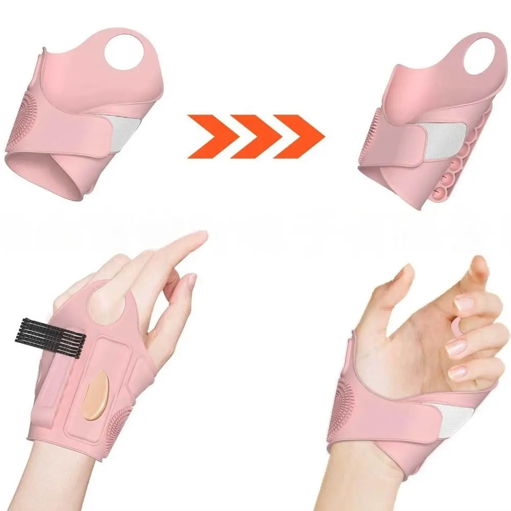 

Professional Makeup Palette Mixer Silica Gel Subzone Wrist Makeup Brush Holder Washable Durable Makeup Brush Cleaner