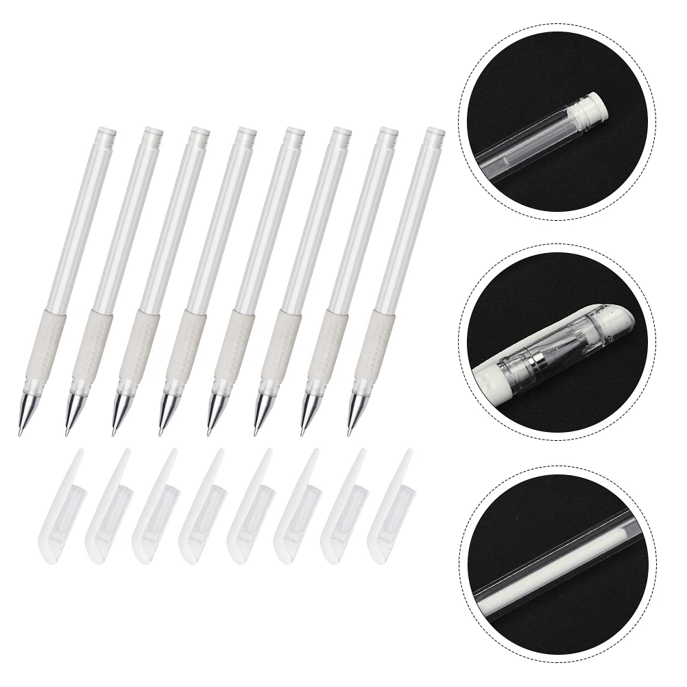 

8pcs Waterproof Skin Marking Pens Professional Tattooing Tools Fine Point Locating Marker For Eyebrow Lip Bleaching Salon Use