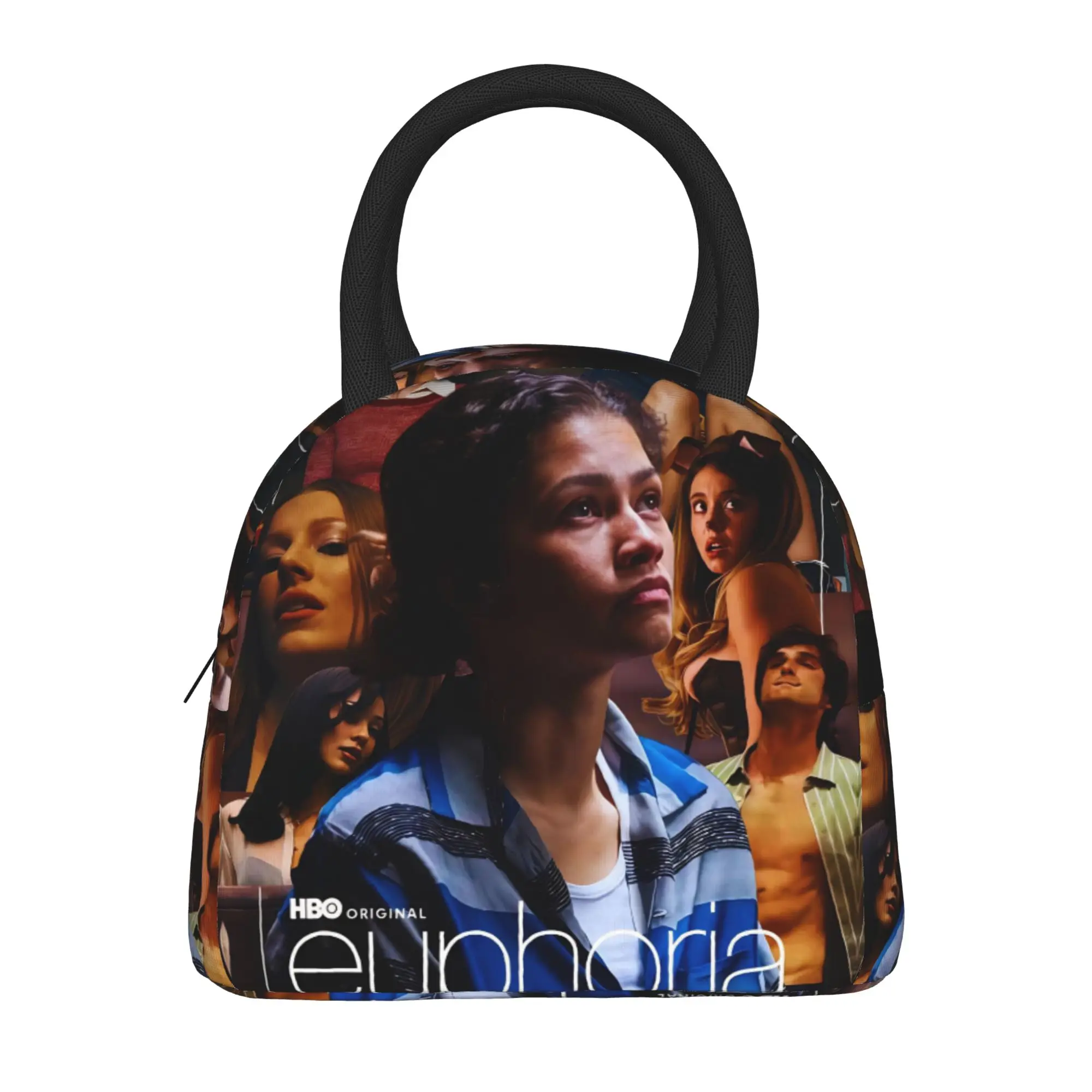 Euphorias Season 3 Merch Sacs à lunch isothermes pour le voyage, boîtes de rangement pour aliments, boîtes à lunch thermiques portables