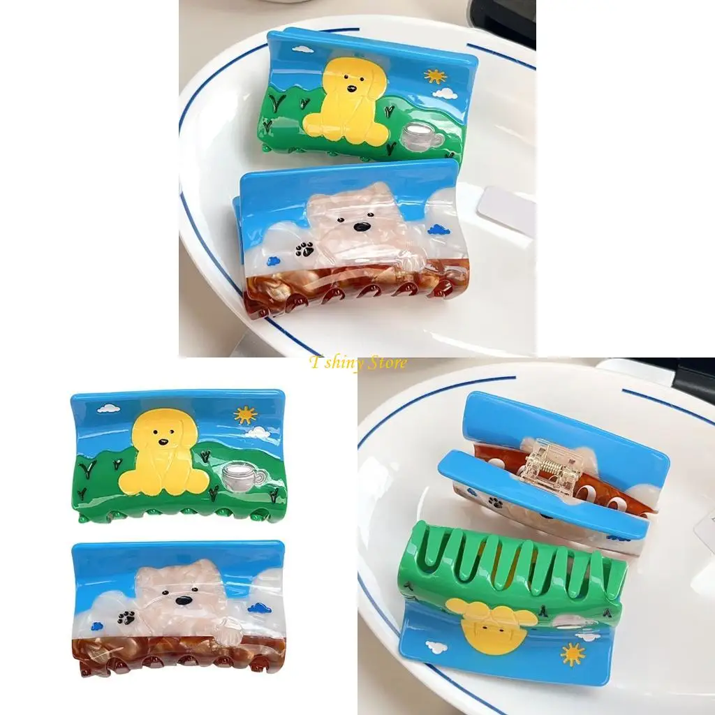 

N58f Fun Cartoon Animal Hair Claz