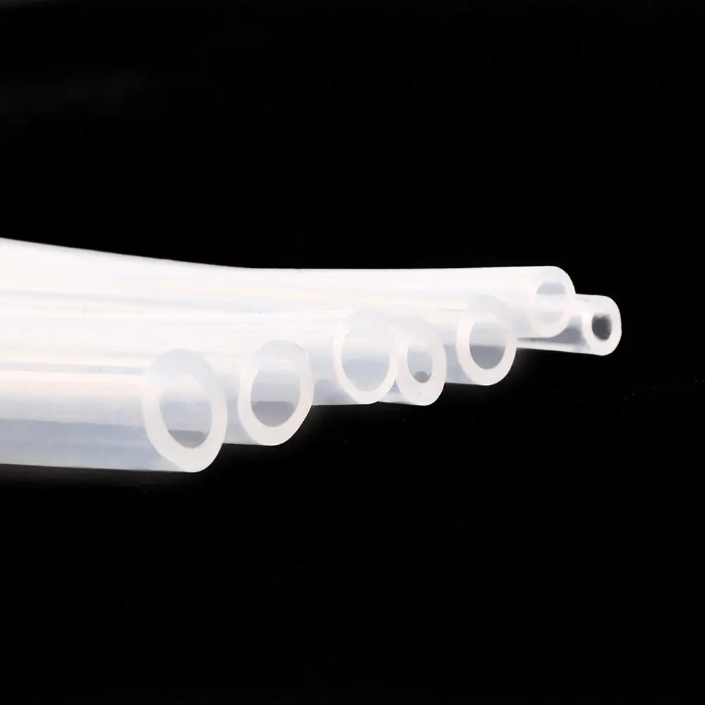 Flexible 1 Meter Food Grade Silicone Rubber Plumbing Hoses Pipe Hose Tube