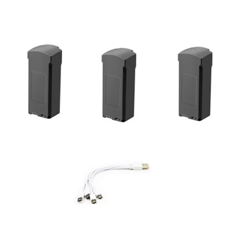 A16PRO A16 PRO Unikanie Przeszkód Bezszczotkowy Zdalnie Sterowany Quadcopter RC Części Zamienne do Drona Akumulator 7.4V 3000mAh/Śmigło/Łokieć/USB