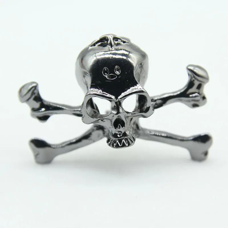 Halloween Skull Pin Punk Skeleton Badge Gothic Brooch for Jewelry Accessory Gifts Wholesale