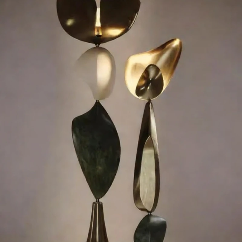 

Designer high-end light luxury living room floor lamp sofa bedroom model room hotel clubhouse atmosphere art lighting