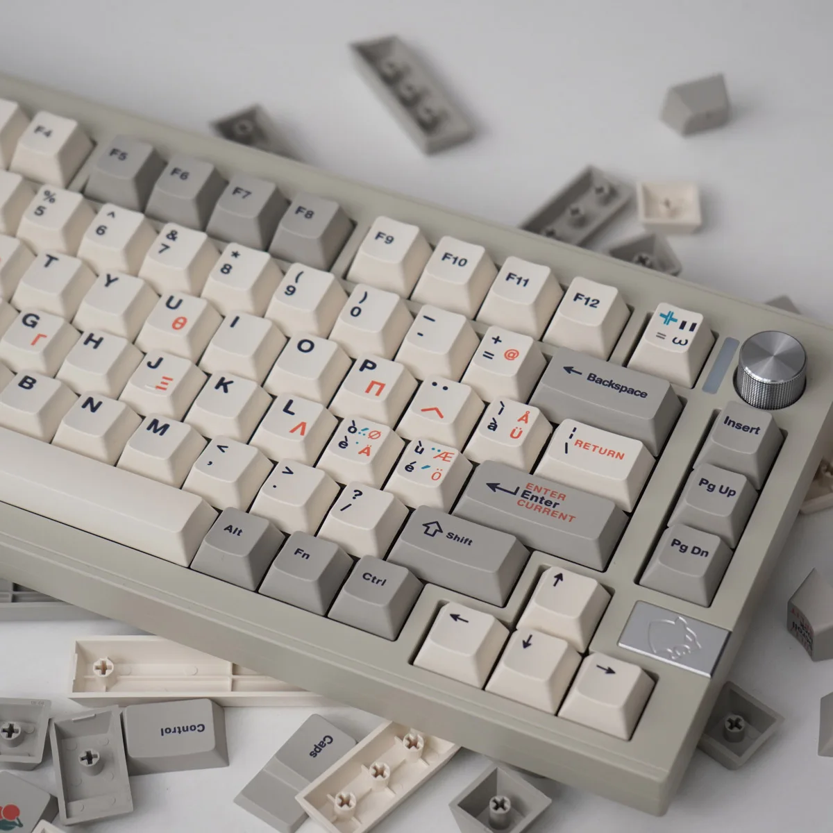 Imagem -02 - Retro 9009 Keycap Personalizado Pbt Corante Sub Cereja Perfil para Teclado Mecânico