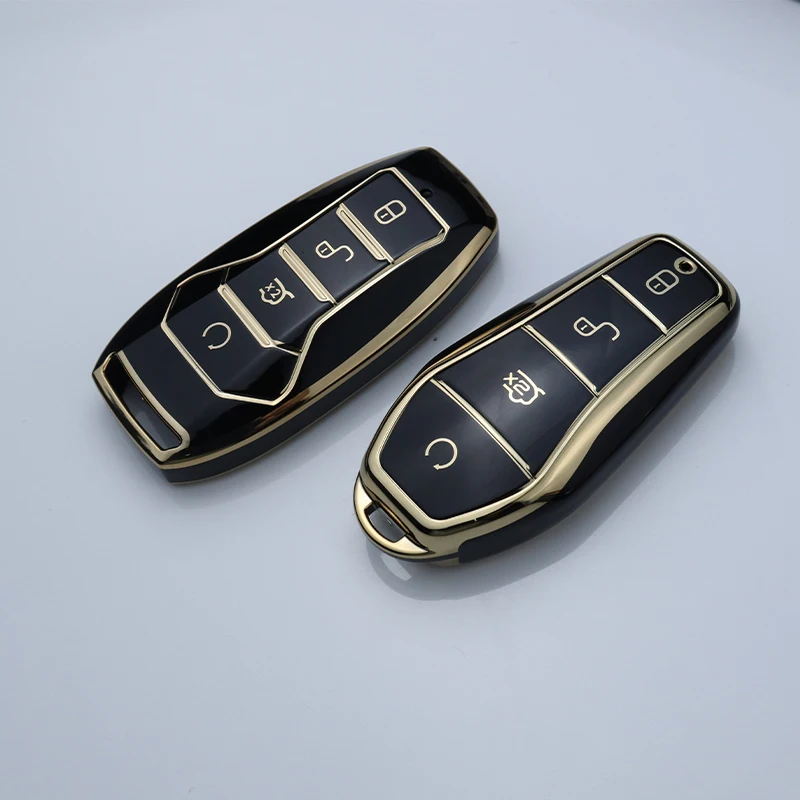 TPU 4-Button BYD Car Key Fob Case - Song Pro, Han, Tang - Image 4