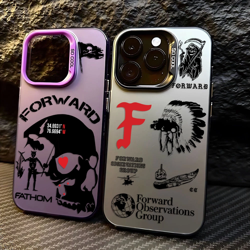 Pirate Forward Observations Group Phone Case For iPhone 16 15 14 13 12 11 Pro Max XR XSMAX 8 7 Plus Candy Shockproof Back Cover