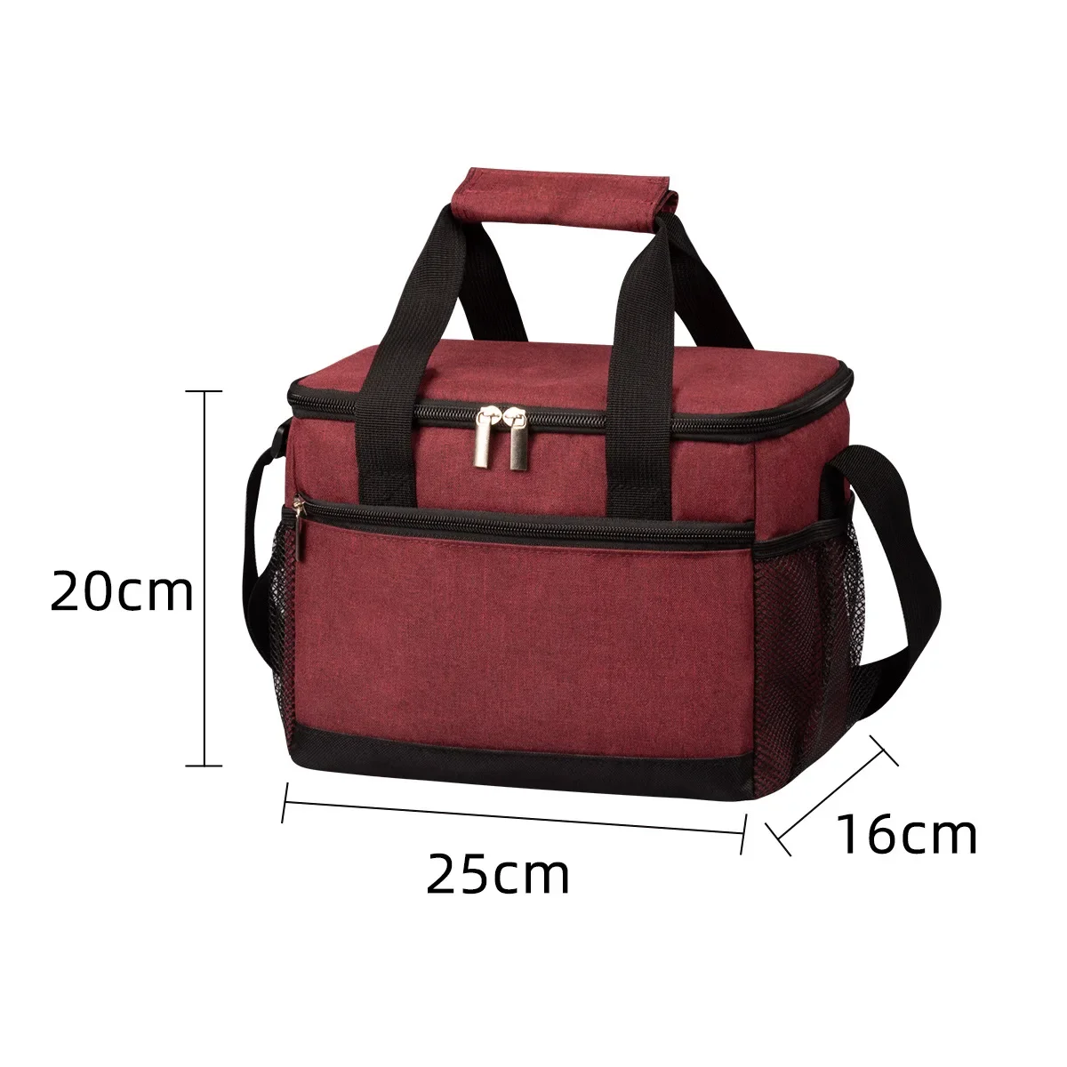 For Camping Beach Work 30L small size Insulated Cooler Bag with Adjustable Strap Leakproof Large Capacity Lunch Tote