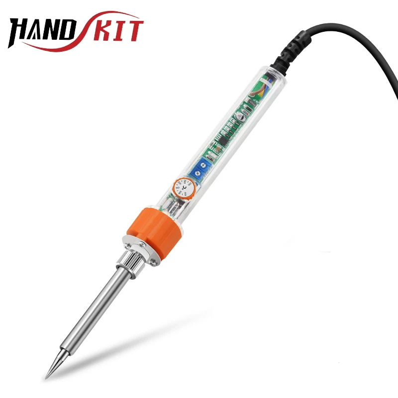 907 Electric Soldering Iron Set Adjustable Temperature Ceramic Core Heating Portable Home Welding Solder Repair Tools