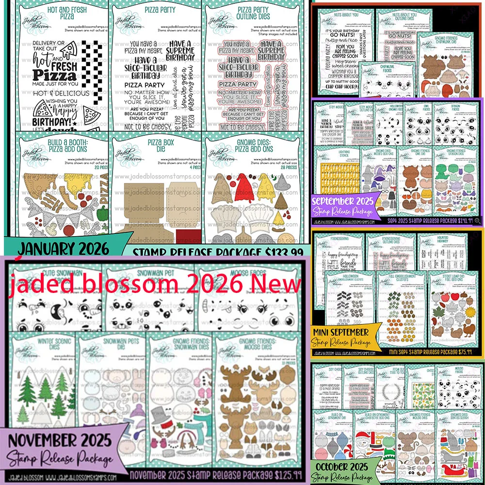 June 2026 GOTTA HAVE IT NOW STAMP RELEASE PACKAGE New Metal Cutting Dies and Stamps DIY Scrapbooking Card Stencil Paper Cards