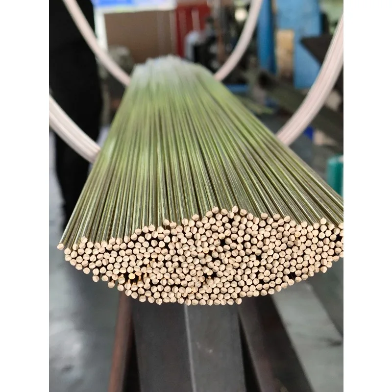 

1~10pcs 200mm 300mm Solid Brass Round Bar Rod DIY Hardware Modelmaking Dia 0.6-16mm