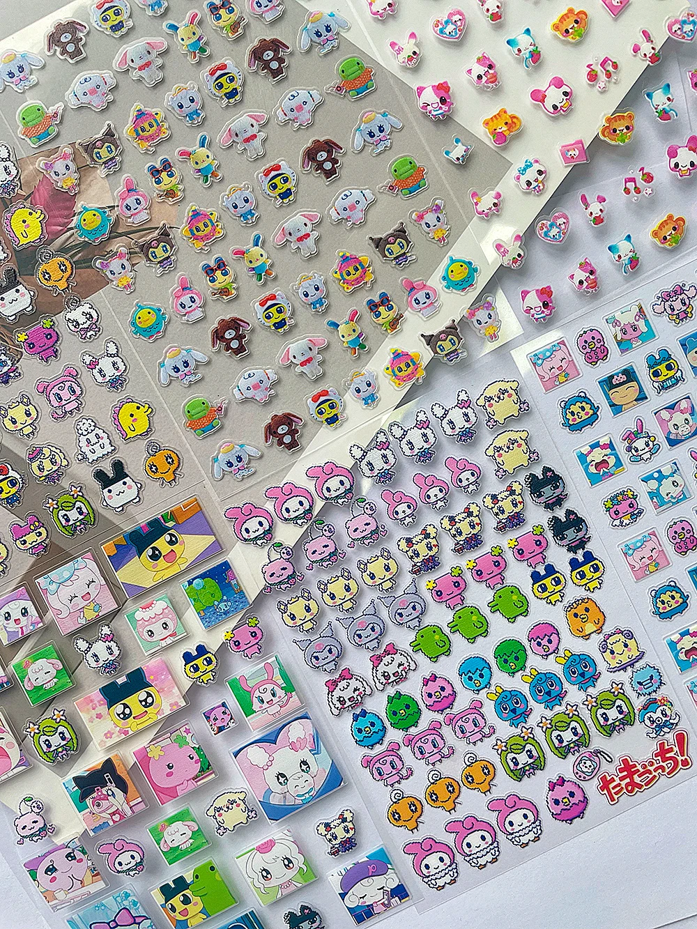 Cute Little Animals Diy Toploader Scrapbooking Journal Decor Stickers Y2K Journal Planner Stationery Stickers Pvc Nail Sticker view 4