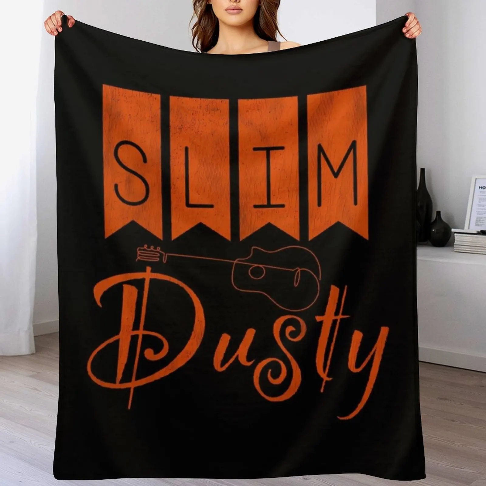 Slim Dusty Throw Blanket