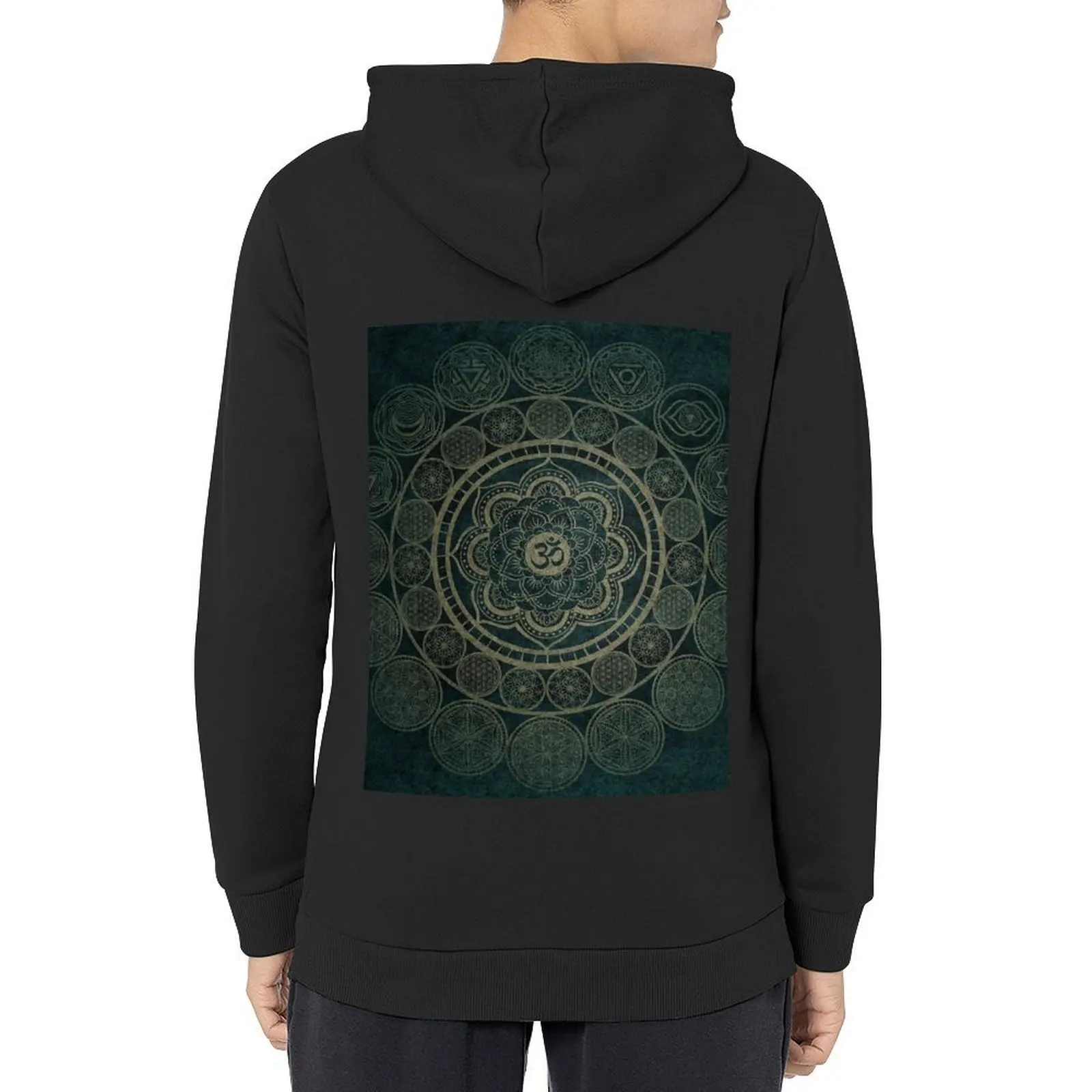 

Sacred Geometry - Circular Connections Hoodie korean clothes men's clothing men's winter sweater autumn graphic hoodies