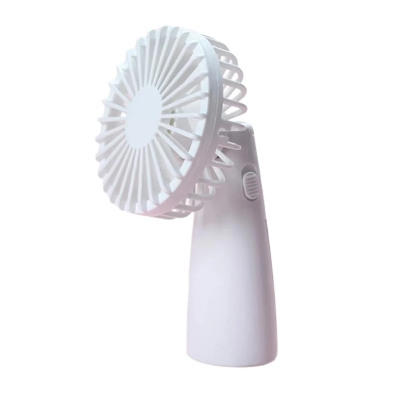 2023 ventilador portátil alimentado por bateria poderoso ventilador portátil a pilhas 90 ° balanço mini ventilador pescoço