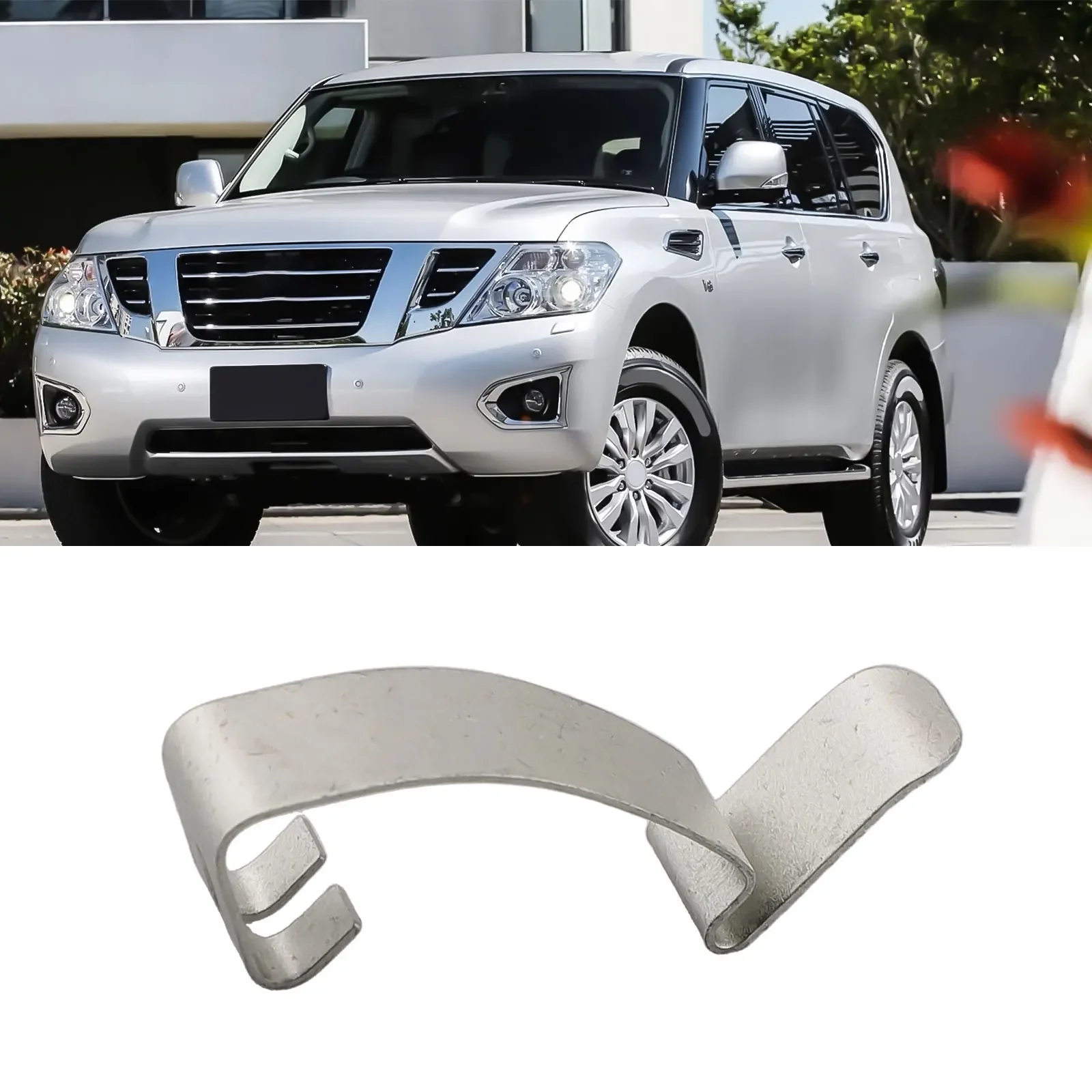 

Car Air Filter Cleaner Housing Box Lid Springs Clip For Nissan Patrol GU Y61 RD28 TD42 ZD30 Auto Clamps And Fasteners