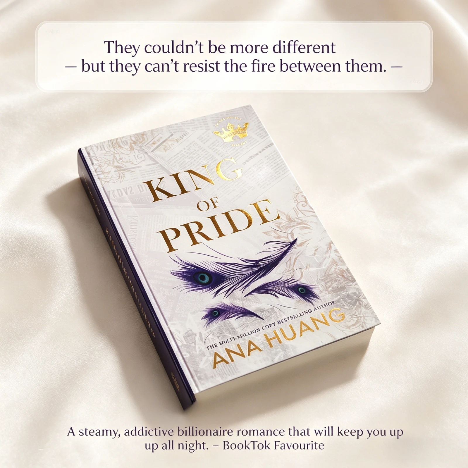 

King of Pride By Ana Huang | Kings of Sin Series Book 2, Dark Contemporary Romance Fiction Novel