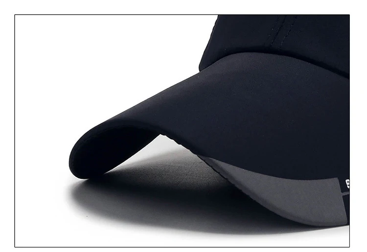 Lässiger Hut Baseball mütze Sport hut einfarbig einfache Baumwolle Sonnenhut lässige Mode Outdoor-Hut für Hip Hop Männer und Frauen – Detail 10