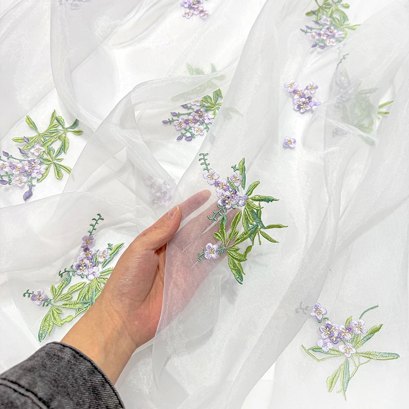 100*150 سنتيمتر الصناعة الثقيلة التطريز النسيج النمط الصيني تول الغزل مصمم النسيج DIY بها بنفسك الخياطة شيونغسام Hanfu فستان زي #4