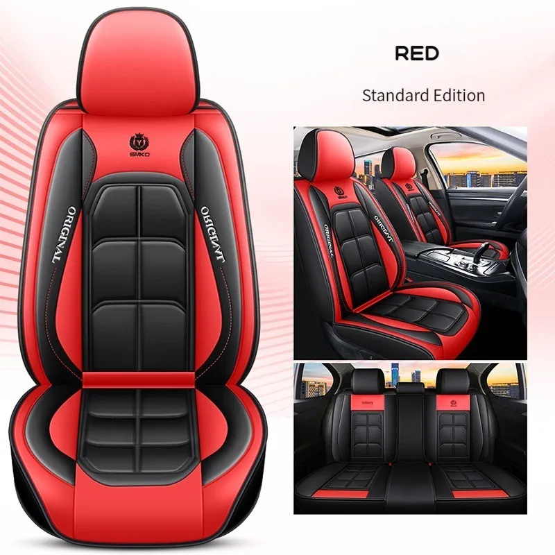 All Inclusive Universal Car Leather Seat Cover For MG 3SW MG3 MG5 MG6 MG GS Rui Teng Auto Parts Wear-resisting Protector