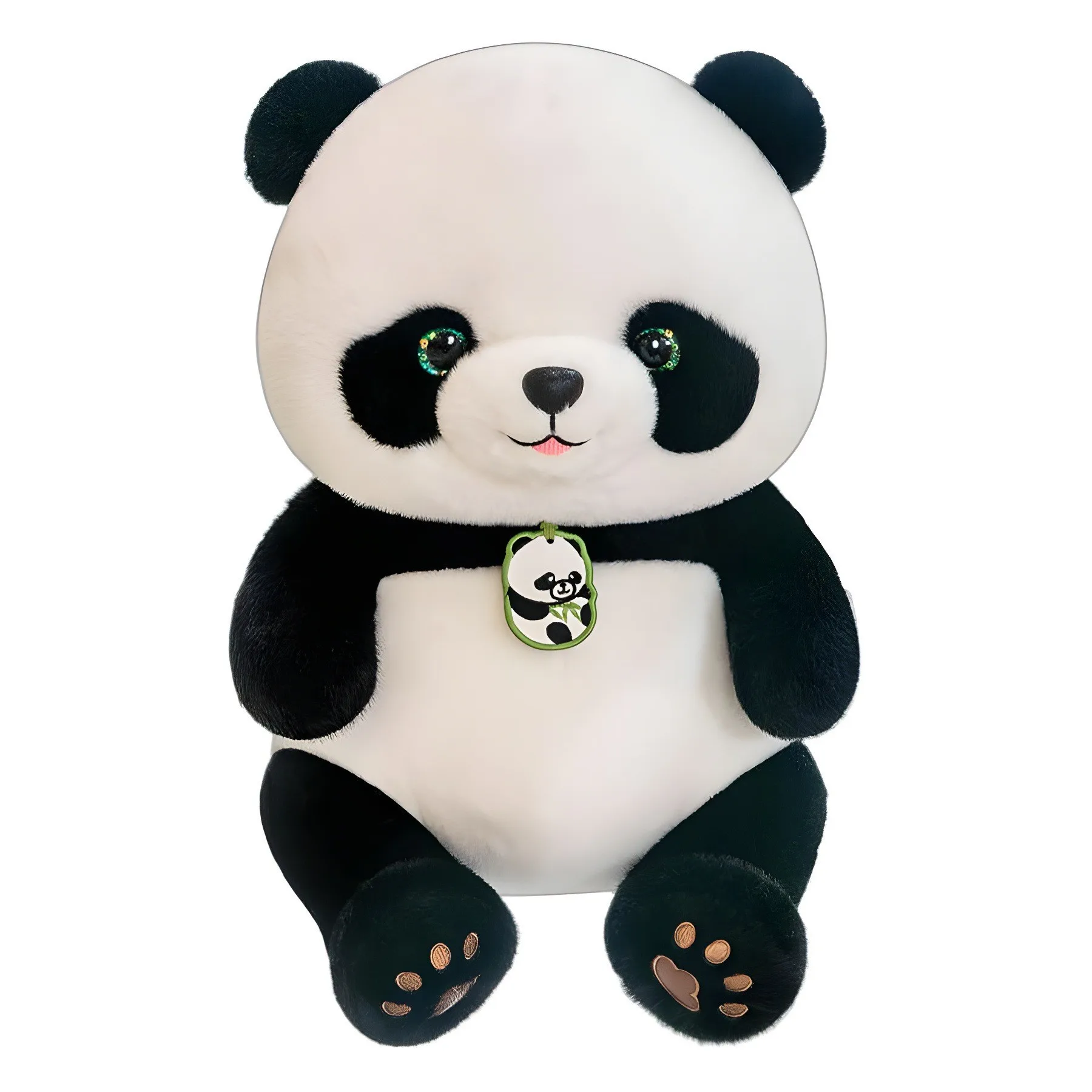 Simulated National Treasure Giant Panda Flower Plush Doll Toy Cloth Doll Children's Gift Sleeping Hug Doll