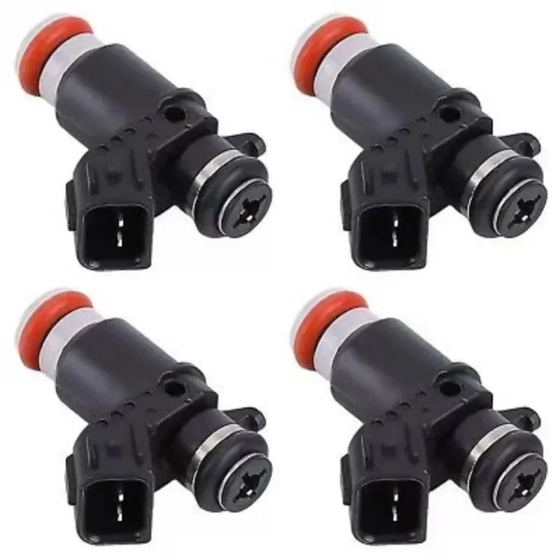 4X 15710-10G00 fuel injector fit for 2003-2006 Suzuki GSXR1000 BURGMAN 650 400 BOULEVARD C90 C90T view 2