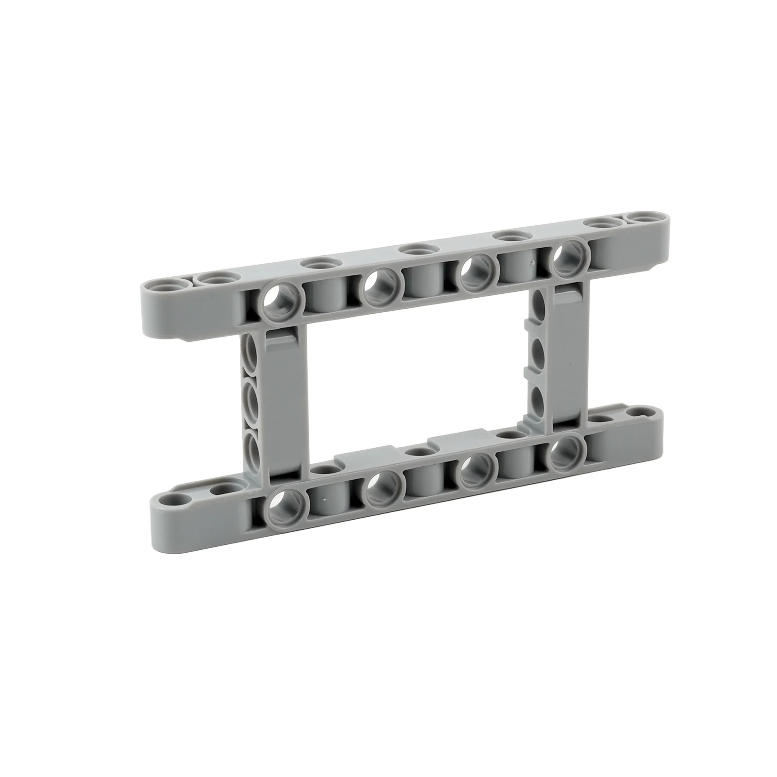 64178 H-Frame Gat Arm Ring 11x5 Gaten Lichtgrijs H-Beam Compatibel met Legoeds MOC Bouwstenen Technische DIY Onderdelen