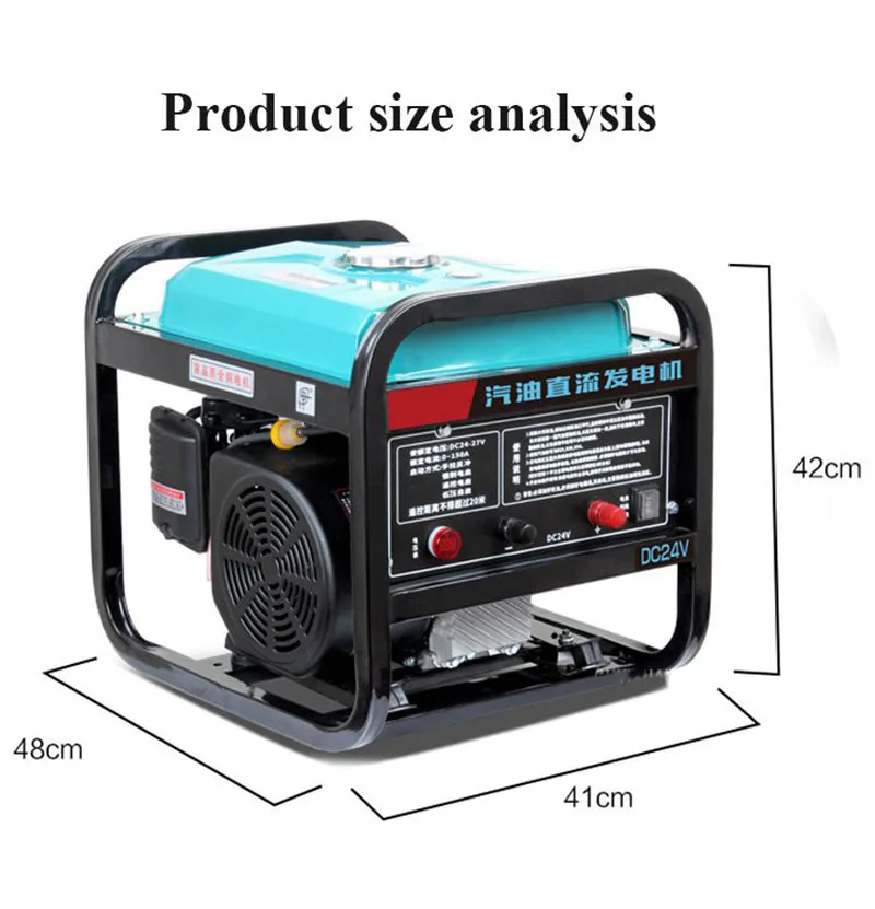 24V 3000W Gasoline Generator Home Improvement Gasoline Generators Petrol Electrical Equipment Supplies