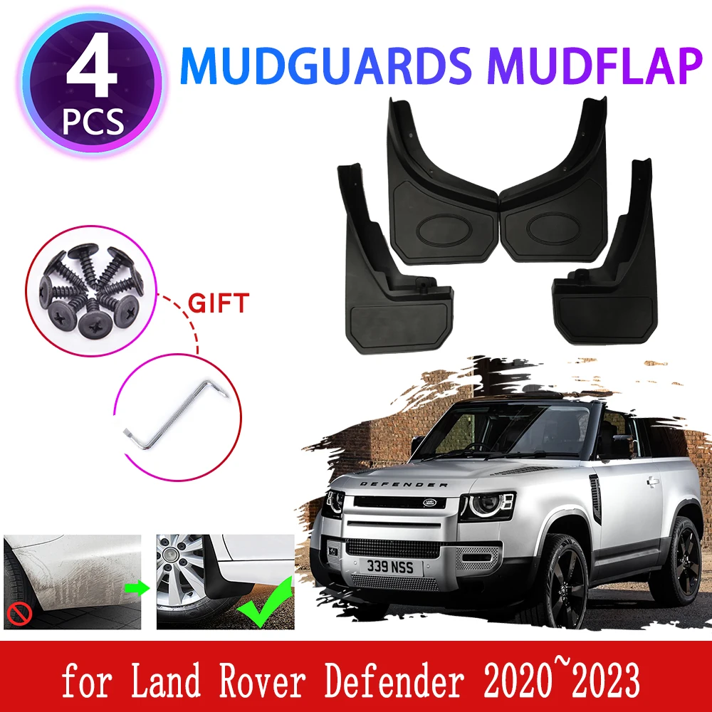 

for Land Rover Defender 2020 2021 2022 2023 Mudguards Mudflaps Fender Mud Flap Splash Mud Guards Cover Accessories