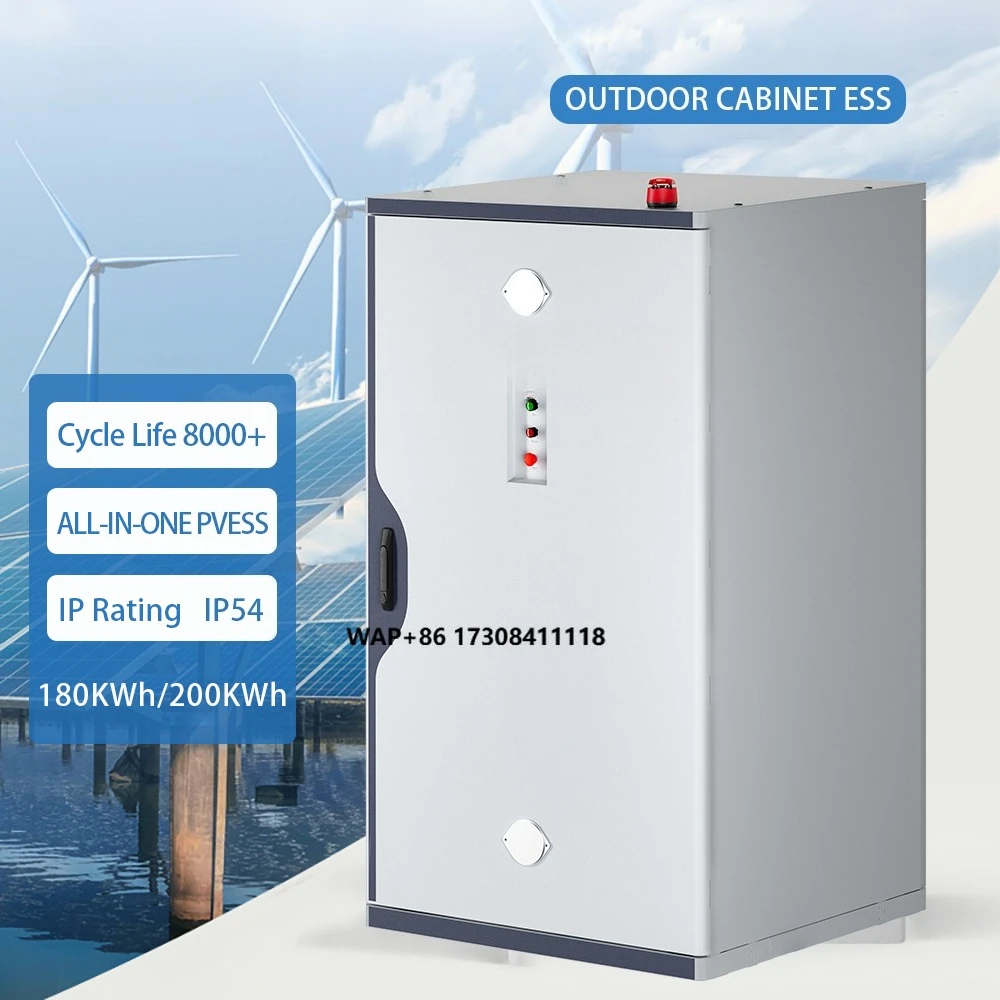 Sistema de almacenamiento de energía solar 125KW todo en uno para autoponsentamiento fotovoltaico Reducción de carbono de energía renovable
