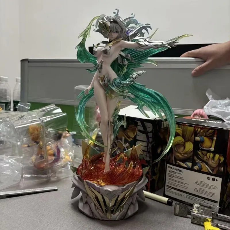 

2025 Honkai Star Rail Firefly 32cm Light-Up Statue, Armor Break Pose Anime Figure with LED, Desktop Display Collectible Gift